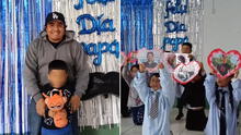 Peruano asistió a la actuación de su hijo por el Día del Padre, pese a no tener permiso en el trabajo: "Siempre para ti" Peruano asistió a la actuación de su hijo por el Día del Padre, pese a no tener permiso en el trabajo: "Siempre para ti"