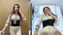 'La Uchulú' comparte fotos del resultado de sus cirugías estéticas en redes sociales: "Me transformé"