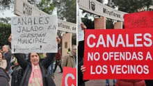 "Fuera Canales": vecinos de Miraflores se concentraron en Parque Kennedy para exigir la renuncia de su alcalde "Fuera Canales": vecinos de Miraflores se concentraron en Parque Kennedy para exigir la renuncia de su alcalde