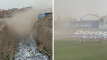 Fuerte temblor provocó derrumbe a espaldas del estadio Alberto Gallardo de Sporting Cristal: polvo llegó hasta el campo durante partido Fuerte temblor provocó derrumbe a espaldas del estadio Alberto Gallardo de Sporting Cristal: polvo llegó hasta el campo durante partido