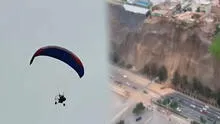 Joven realiza parapente en pleno temblor de 6,1 en Lima y graba derrumbes en la Costa Verde: "El único que no sintió el sismo" Joven realiza parapente en pleno temblor de 6,1 en Lima y graba derrumbes en la Costa Verde: "El único que no sintió el sismo"