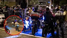 Calles de SMP atemorizadas por piques ilegales: vecinos reportan presencia de armas, drogas y "duelos de velocidad"