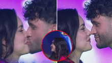 Fabio Agostini impacta a Rosángela Espinoza con un efusivo beso EN VIVO en 'Esto es guerra' y ella tiene inesperada reacción: "Lo veo guapo"