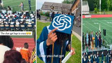 Joven sorprende al colocar el logo de ChatGPT en su birrete de graduación: "La sinceridad ante todo" Joven sorprende al colocar el logo de ChatGPT en su birrete de graduación: "La sinceridad ante todo"