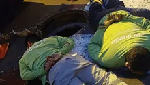 Falsos operarios fueron detenidos tras intentar robar cableado subterráneo en San Isidro