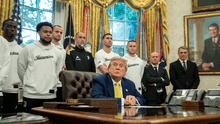 El polémico recibimiento de Trump a la Juventus en la Casa Blanca: habló sobre atletas transgénero, Medio Oriente, entre otros El polémico recibimiento de Trump a la Juventus en la Casa Blanca: habló sobre atletas transgénero, Medio Oriente, entre otros