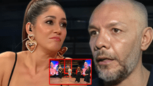 Tilsa Lozano abandona set de TV en vivo tras exponerse que Jackson Mora sigue a Samantha Batallanos en Instagram