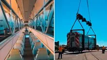 Así lucen por dentro los trenes Caltrain donados a la MML que circularán por el Ferrocarril Central, pese a tener más de 40 años