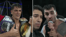 Emil La Causa retiene su título en el 'Celebrity Combat Perú' tras polémica victoria sobre el chileno Jorge Aldoney en la pelea estelar
