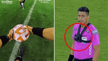 Cámara arbitral con GoPro revoluciona la LigaPro en Ecuador y genera reacciones en redes sociales Cámara arbitral con GoPro revoluciona la LigaPro en Ecuador y genera reacciones en redes sociales