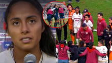 Xioczana Canales reveló qué les dijo el DT de Universitario en la enérgica charla tras perder la final contra Alianza Lima en Liga Femenina Xioczana Canales reveló qué les dijo el DT de Universitario en la enérgica charla tras perder la final contra Alianza Lima en Liga Femenina