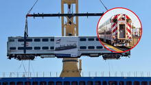 Trenes con 40 años de servicio en EE. UU. llegan al Perú para cubrir la ruta Lima-Chosica: así fue el embarque