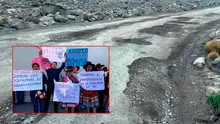 "¡No queremos más volcaduras y fallecidos!", comunidades campesinas en Arequipa exigen mantenimiento de carretera "¡No queremos más volcaduras y fallecidos!", comunidades campesinas en Arequipa exigen mantenimiento de carretera