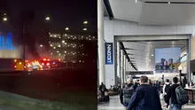 Incendio en Connecticut: auto se prende en llamas en el Aeropuerto Internacional Bradley y causa demoras en el tráfico Incendio en Connecticut: auto se prende en llamas en el Aeropuerto Internacional Bradley y causa demoras en el tráfico