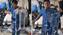 Peruano vende pantalón y polo con huecos a S/300 y se vuelve viral en TikTok: "Menos tela, más fácil de lavar"
