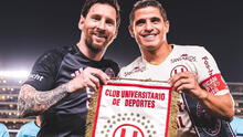 Universitario saludó a Lionel Messi por su cumpleaños y recordó épica foto con Aldo Corzo: "De un grande para otro grande" Universitario saludó a Lionel Messi por su cumpleaños y recordó épica foto con Aldo Corzo: "De un grande para otro grande"
