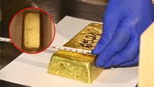 Hallan lingote de oro valorizado en más de US$600.000 con destino a India: provendría de minería ilegal