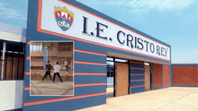 Escolares se agarran a golpes en parque tras salir de clases en Chiclayo