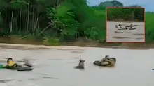 Integrantes de orquesta de salsa peruana salvaron a 8 personas de naufragar en río de Loreto