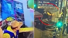 Sujeto agrede con cuchillo a su expareja y apuñala a serenos que la defendieron en El Agustino