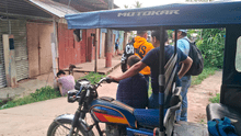 Iquitos: vecinos capturan y aplican "justicia popular" a presunto ladrón de vehículos