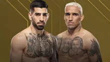 Hora y dónde ver pelea estelar entre Ilia Topuria y Charles Oliveira por la UFC 317 en Las Vegas