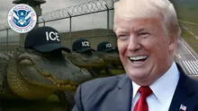 Trump se burla de inmigrantes: DHS publica meme de caimanes disfrazados de ICE en 'Alligator Alcatraz'