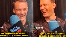 Silvio Valencia se hizo 'amigo' de Manuel Neuer: compartieron risas tras curiosa pregunta sobre jugadores peruanos