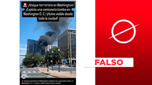 Este video no muestra un ataque terrorista en Washington, Estados Unidos: se trata de un accidente