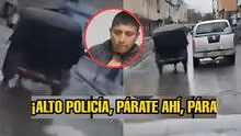 Policías protagonizan intensa persecución a balazos y detenido se justifica: "Hay mucha moto, mucha competencia" Policías protagonizan intensa persecución a balazos y detenido se justifica: "Hay mucha moto, mucha competencia"