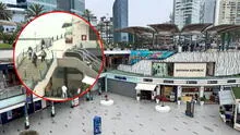 Reabren centro comercial Larcomar tras dos semanas de clausura temporal por fuerte sismo en Callao Reabren centro comercial Larcomar tras dos semanas de clausura temporal por fuerte sismo en Callao