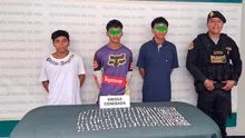 Iquitos: dos adolescentes de 16 años y un adulto son detenidos en posesión de droga
