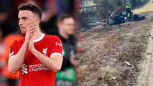 Impactantes imágenes del accidente mortal donde falleció Diogo Jota junto a su hermano en España