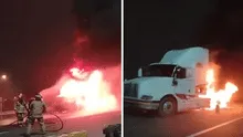 Tráiler de golosinas termina calcinado en pleno puente Santa Anita debido a cortocircuito: pasajeros lograron salir a tiempo Tráiler de golosinas termina calcinado en pleno puente Santa Anita debido a cortocircuito: pasajeros lograron salir a tiempo