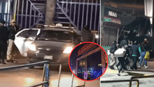 Balean fachada del mercado Mega Unicachi de Los Olivos y vigilante resulta herido