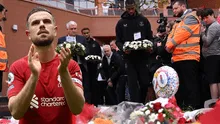 Excapitán del Liverpool rindió homenaje a Diogo Jota en Anfield tras su repentina muerte Excapitán del Liverpool rindió homenaje a Diogo Jota en Anfield tras su repentina muerte