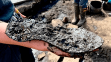 Arqueólogos hallan zapatos gigantes de 2.000 años de antigüedad: le pertenecían a un soldado de la Antigua Roma