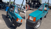 Joven conduce peculiar auto y se vuelve viral en redes: "Así me llegaría si pido por Temu"