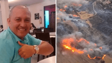 Colombiano deja sentido mensaje a sus hijas antes de morir en trágico incendio en España: "Perdónenme, me quedo sin aire, las amo"