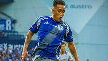Christian Cueva apareció con espectacular asistencia para que José Francisco Cevallos ponga el 1-0 para Emelec
