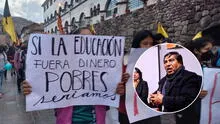 Maestros del Cusco: “Dina Boluarte se sube el sueldo pero a nosotros nos niegan una pensión justa” Maestros del Cusco: “Dina Boluarte se sube el sueldo pero a nosotros nos niegan una pensión justa”