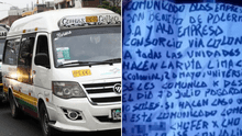 Extorsiona desde la cárcel: alias 'Tito' reaparece y amenaza de muerte a choferes en Callao por S/10 al día Extorsiona desde la cárcel: alias 'Tito' reaparece y amenaza de muerte a choferes en Callao por S/10 al día