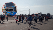 Panamericana Sur bloqueada: protesta de mineros deja vehículos varados y pasajeros heridos por ataque a buses en Ica