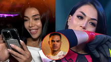 Vania Bludau expone chats privados de Anderson Santamaría y manda provocador mensaje a Onelia Molina: “Allá quien les atraca”