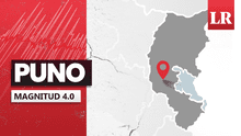 Temblor de magnitud 4,0 se sintió en Puno hoy, según IGP