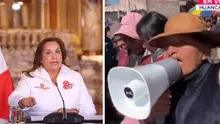 Dina Boluarte es rechazada en Huancayo tras aumento de sueldo: "Usurpadora, el pueblo te repudia"