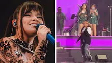 Madre de Briela Cirilo se roba el show en concierto de Corazón Serrano y fans reaccionan: "Son igualitas"