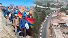 Panamericana Sur y otras rutas siguen bloqueadas por paro de mineros: revisa el mapa oficial, según Sutran