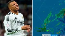 Avión del Real Madrid dio vueltas en el aire por casi dos horas: no podía aterrizar por una tormenta previo a semifinal del Mundial de Clubes Avión del Real Madrid dio vueltas en el aire por casi dos horas: no podía aterrizar por una tormenta previo a semifinal del Mundial de Clubes