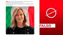 Al 9 de julio de 2025, Italia no se retiró del Acuerdo de París por decisión de la primera ministra, Giorgia Meloni